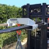 Inforcabile per carrelli elevatori con gancio centrale fisso portata Kg 3400