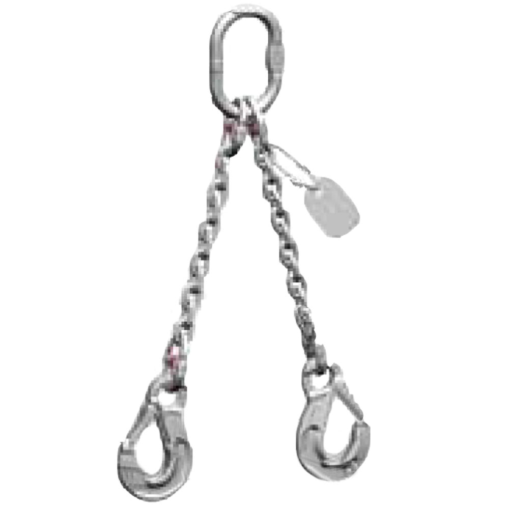 Glarks Set 6 Ganci Da Soffitto Con Catene - Portata 11kg, Bulloni E Ali A Levetta Per Pareti Piene E Cave - Bianco