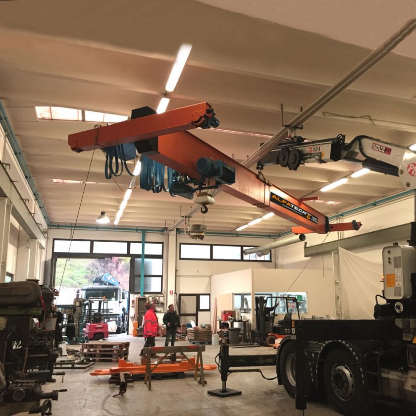 Carroponte o Gru a Ponte Industriali | Alfatech Sollevamento