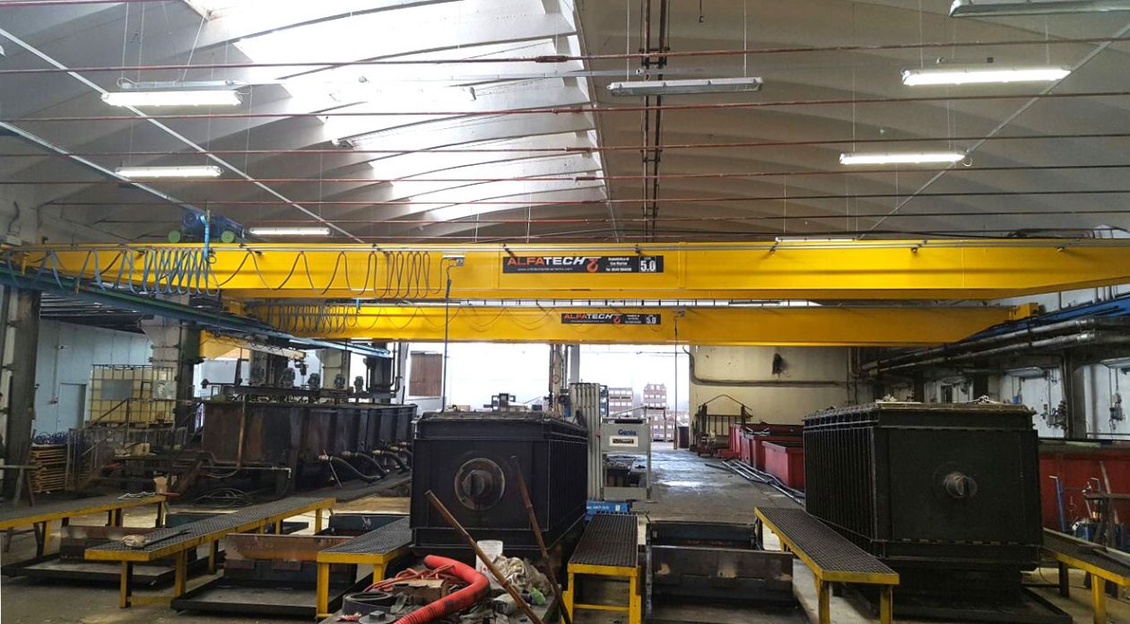 Carroponte o Gru a Ponte Industriali | Alfatech Sollevamento