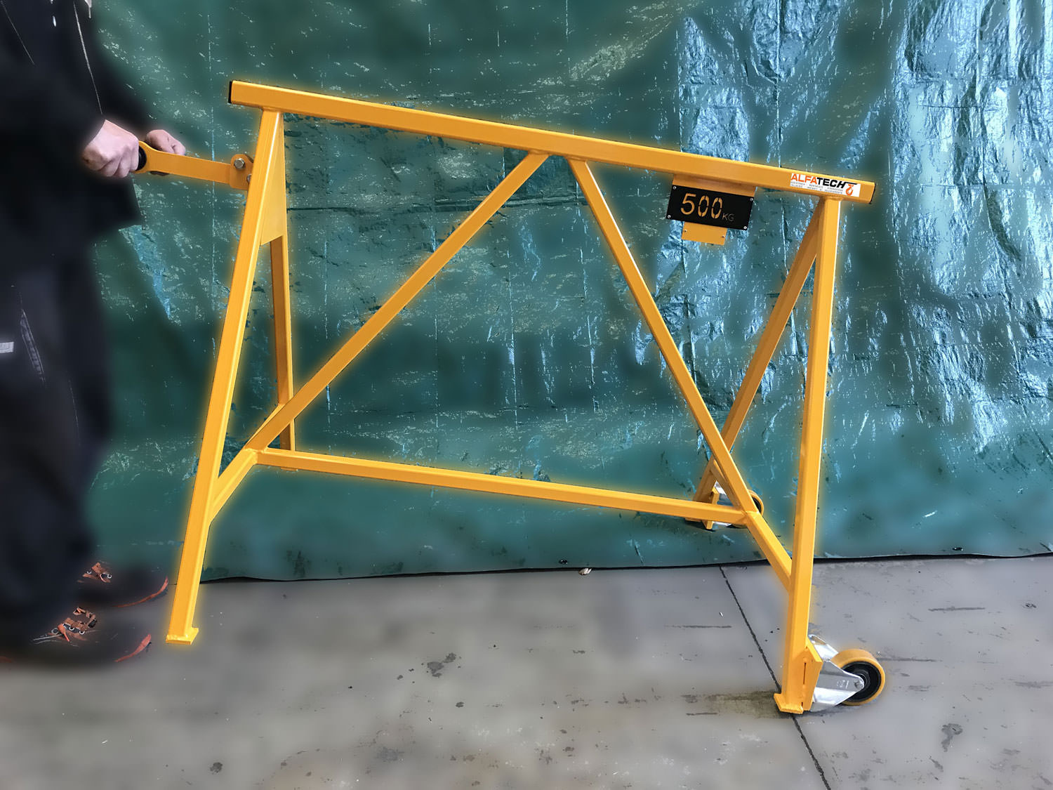 Cavalletto Pro-Lift T3003 - Portata 2.8 Tonnellate - Acciaio Regolabile 350-450mm - Foto 12