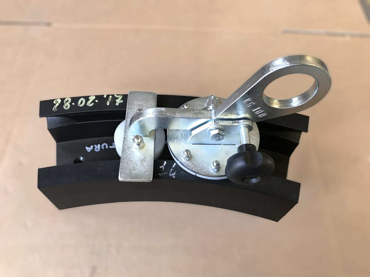 Pinze Per Sollevamento Su Incastro A Coda Di Rondine - Alfatech